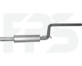 Глушник задній Volkswagen Caddy 2011-, 2K3253209