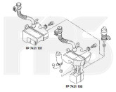 Бачок омивача Volkswagen Golf 7 2013-2020
