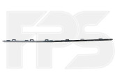 Хром молдинг заднього бампера середній Volkswagen Passat B8 2015-2019 Європа