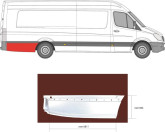 Ремчастина бока правого Mercedes Sprinter 2006-2018, A9066376509