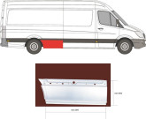 Ремчастина правого бока Mercedes Sprinter VW Crafter 2006-2018, A9066375709