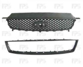 Решетка радиатора Ford C-Max 03-07 с черной накладкой 