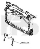 Кронштейн замка капота Mazda 6 08-10 FP 4410 210