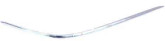 Молдинг переднього бампера Mercedes W220 98-02 правий, A2208850274