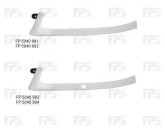 Полоска под фарой Opel Omega B 94-99, права, без отверстий под омиватель 