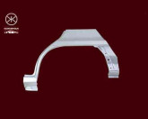 Ремчасть заднього крила Opel Astra F 91-98, універсал, арка, цинк, ліва