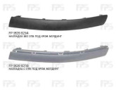 Молдинг переднего бампера VW Passat B5 00-05 лівий, без отв. Молдинга 