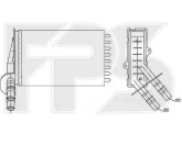 Радиатор печки RENAULT SYMBOL I 1999-2001 (LB0 / 1 / 2)
