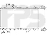 Радіатор охолодження двигуна Suzuki SX4 (06-14) 1.6 МКПП (Koyorad)