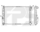 Радіатор охолодження двигуна CHEVROLET AVEO T200 2003-2008, 96816483