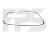 Рамка решетки в бампере Fiesta 09-13 хром. 