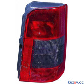 Ліхтар задній лівий Citroen Berlingo, Peugeot Partner 97-07   1 дверь, димчатая вставка