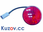Ліхтар задній Chery QQ 03- лівий в бампере, ПТФ