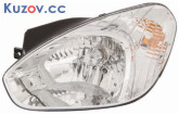 Фара Hyundai Accent 06-10 права- мех. ре, белий поворот