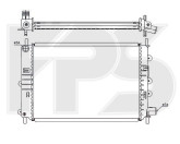 Радіатор охолодження двигуна Ford Escort 7 