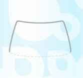 Молдин лобового стекла Hyundai i10 08-13