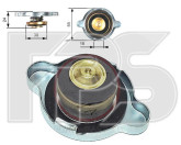 кришка радиатора D = 59/38 1,4 bar 20 lbs(psi) 140 kPa Mercedes, FORD