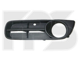 Решетка бампера Skoda Fabia II 07-10 под ПТФ, права(кроме RS) 