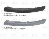 Накладка переднього бампера ліва під молдинг Volkswagen Passat B5 2001-2005