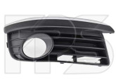 Решітка в бампер ліва Volkswagen Jetta 2005-2010 / Golf 5 Kombi 2007-2009
