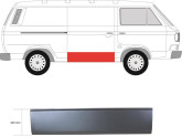 Ремчастина правої зсувної дверки Volkswagen Transporter T3 1980-1991
