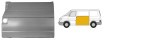 Ремчастина лівої бокової дверки Volkswagen Transporter T4 1990-2002