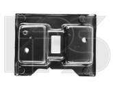 Направляюча заднього бампера Hyundai Elantra HD 06-10 лівий 