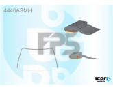 Молдінг лобового скла Kia RIO 2011-2017