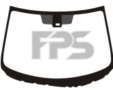 Скло лобове (вітрове) Mazda 3 BL 2009-2010