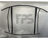 Молдінг лобового скла Mercedes ML164 2005-2011