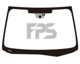 Скло лобове (вітрове) з підігрівом Subaru Forester SJ 2017-2018