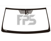 Скло лобове (вітрове) Toyota Land Cruiser Prado 150 2010-2017