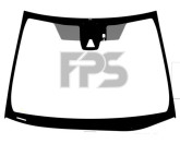 Скло лобове (вітрове) Toyota Corolla E210 2019- EUR/USA