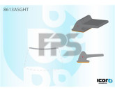 Молдінг скла гумовий Volkswagen Up Skoda Citigo Seat Mii 2012-