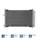 Радіатор кондиціонера Toyota RAV4 2006-2012, 884600R010, 884600R011, 8846042100, 8846042120