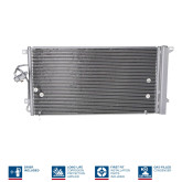 Радіатор кондиціонера Volkswagen Touareg 2002-2009, Audi Q7 2006-2015, Porsche Cayenne 2003-2010,  4L0260401