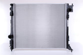 Радіатор охолодження NISSAN QASHQAI 2013-2021 RENAULT KAJAR 2015-, 1.2, 214101527R, 214104ED0A, 214104ED1A