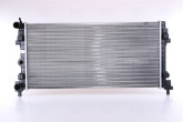 Радіатор охолодження двигуна Skoda Fabia 2010-2021,Seat Ibiza 2012-,Volkswagen Polo 2009-, 6R0121253, 6R0121253A, 6R0121253L
