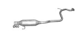 Глушник середній (резонатор) Toyota Yaris 2006-2011, 1.8 хетчбек