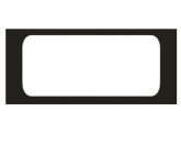 Скло бокове середнє праве Ford Transit 2000-2013