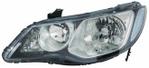 Фара передня ліва Honda Civic 4D 2006-2009, 33151SNBG03