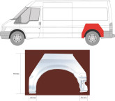 Арка задня ліва Ford Transit 2000-2006