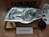 Фара ліва передня Volkswagen Passat B6 2006-2010