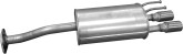Глушник задня частина Honda Civic 4d 2006- 2011, 18307-SNB-J01
