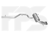 Глушник задній Volkswagen Tiguan 2007-2017, 2.0 Tdi, 5N0253609AE, 5N0253609G, 5N0253609H