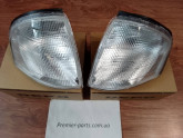 Покажчик повороту правий Mercedes W202 1993-2000 білий, 2028260743