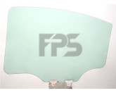 Скло задньої лівої дверки Mitsubishi Galant 9 04-