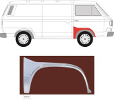 Арка переднього правого крила Volkswagen Transporter T3 1980-1991