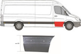 Ремонтна панель правої дверки Mercedes Sprinter 2006-2018